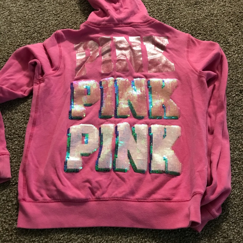 Pink by vs jacket